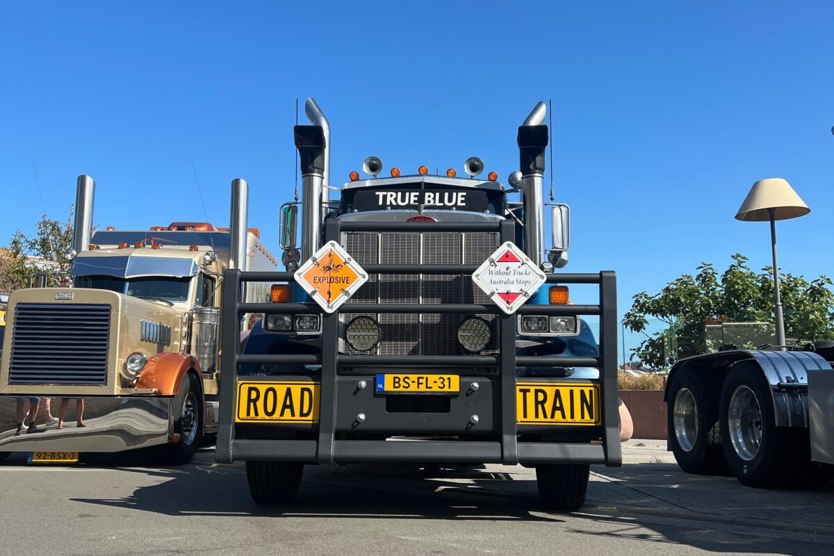 road train truck
