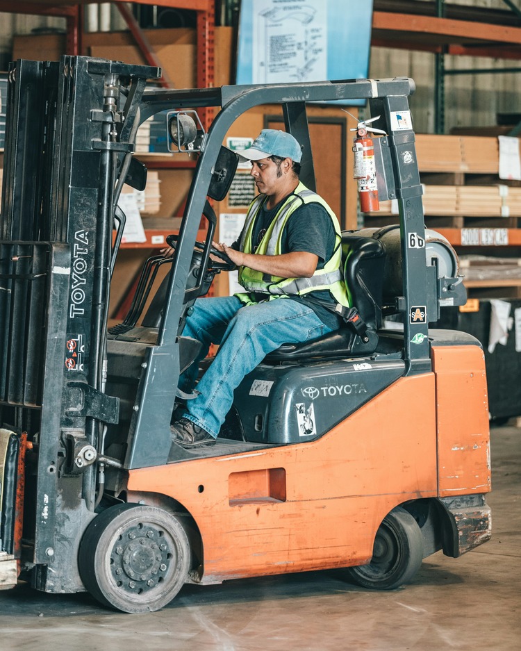 forklift worker